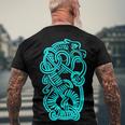 Ancient Viking Dragon Amulet For Nordic Lore Lovers V3 Men's T-shirt Back Print Gifts for Old Men