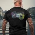 Chaos Theory Math Nerd Random Men's Back Print T-shirt Gifts for Old Men