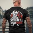 Daddysaurus Fathers Day rex Daddy Saurus Men Men's Back Print T-shirt Gifts for Old Men