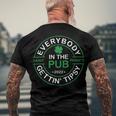 Everybody In The Pub Gettin Tipsy Men's Crewneck Short Sleeve Back Print T-shirt Gifts for Old Men