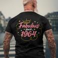 Fabulous Since V3 Men's Crewneck Short Sleeve Back Print T-shirt Gifts for Old Men