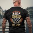 My Favorite Volleyball Player Calls Me Daddy Fathers Day Men's Back Print T-shirt Gifts for Old Men
