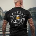 Hearsay Brewing Co Home Of The Mega Pint That’S Hearsay V2 Men's Back Print T-shirt Gifts for Old Men