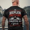 Hepler Name Shirt Hepler Family Name V2 Men's Crewneck Short Sleeve Back Print T-shirt Gifts for Old Men