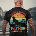 Its Not A Dad Bod Its A Father Figure Fathers Day Dad Jokes Men's Back Print T-shirt Gifts for Old Men