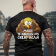 Make Thanksgiving Great Again 908 Shirt Men's Crewneck Short Sleeve Back Print T-shirt Gifts for Old Men