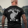 Mens Dont Fluff With Me Tshirt Funny Bunny Rabbit Easter Graphic Novelty Tee 176 Trending Men's Crewneck Short Sleeve Back Print T-shirt Gifts for Old Men