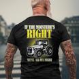 If The Moistures Right Well Go All Night Tee Farmer Men's Back Print T-shirt Gifts for Old Men