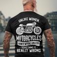 Motorcycles Dont Whine Unless 468 Shirt Men's Crewneck Short Sleeve Back Print T-shirt Gifts for Old Men