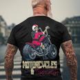 Motorcycles Mascara Excellent Dreaming 466 Shirt Men's Crewneck Short Sleeve Back Print T-shirt Gifts for Old Men