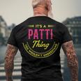 Patti Name PrintShirts Shirts With Name Patti Men's T-Shirt Back Print Gifts for Old Men