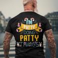 Im Patty Doing Patty Things Patty Shirt Name Patty Men's T-Shirt Back Print Gifts for Old Men