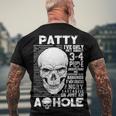 Patty Name Patty Ive Only Met About 3 Or 4 People Men's T-Shirt Back Print Gifts for Old Men