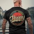 Poppy Because Grandpa Is For Old Guys V2 Men's Crewneck Short Sleeve Back Print T-shirt Gifts for Old Men