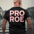 Pro Roe Men's Crewneck Short Sleeve Back Print T-shirt Gifts for Old Men