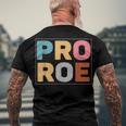 Pro Roe V3 Men's Back Print T-shirt Gifts for Old Men