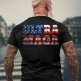 Proud Ultra Maga V11 Men's Crewneck Short Sleeve Back Print T-shirt Gifts for Old Men