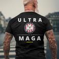 Proud Ultra Maga V12 Men's Crewneck Short Sleeve Back Print T-shirt Gifts for Old Men