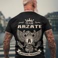 Team Arzate Lifetime Member V5 Men's Crewneck Short Sleeve Back Print T-shirt Gifts for Old Men