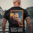 The Return Of The Great Maga King Anti Men's Crewneck Short Sleeve Back Print T-shirt Gifts for Old Men