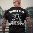 This 2020 Retirement Funny Garden 556 Shirt Men's Crewneck Short Sleeve Back Print T-shirt Gifts for Old Men