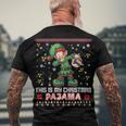 This Is My Christmas Pajama Volleyball 874 Shirt Men's Crewneck Short Sleeve Back Print T-shirt Gifts for Old Men