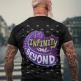 To Infinity And Beyond 491 Trending Shirt Men's Crewneck Short Sleeve Back Print T-shirt Gifts for Old Men