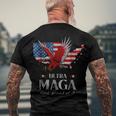 Ultra Maga And Proud Of It A Ultra Maga And Proud Of It V11 Men's Crewneck Short Sleeve Back Print T-shirt Gifts for Old Men