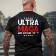 Ultra Maga And Proud Of It A Ultra Maga And Proud Of It V15 Men's Crewneck Short Sleeve Back Print T-shirt Gifts for Old Men