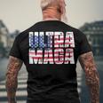 Ultra Maga And Proud Of It A Ultra Maga And Proud Of It V19 Men's Crewneck Short Sleeve Back Print T-shirt Gifts for Old Men