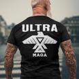 Ultra Maga Make America Great Again Proud Ultra Maga Ultra Maga Funny Men's Crewneck Short Sleeve Back Print T-shirt Gifts for Old Men