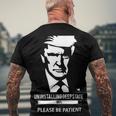 Ultra Maga Uninstalling Deep State Please Be Patient Funny Anti Biden Us Flag Pro Trump Trendy Men's Crewneck Short Sleeve Back Print T-shirt Gifts for Old Men