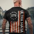 Ultra Maga V14 Men's Crewneck Short Sleeve Back Print T-shirt Gifts for Old Men