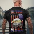 Ultra Maga V17 Men's Crewneck Short Sleeve Back Print T-shirt Gifts for Old Men