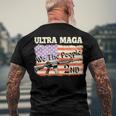 Ultra Maga We The People Men's Crewneck Short Sleeve Back Print T-shirt Gifts for Old Men