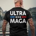 Ultra Mega Patriotic Trp Republicans Conservatives Apparel Men's T-shirt Back Print Gifts for Old Men