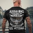 Veteran Us Veteran 204 Navy Soldier Army Military Men's Crewneck Short Sleeve Back Print T-shirt Gifts for Old Men
