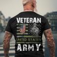 Veteran Veterans Day Us Army Veteran 8 Navy Soldier Army Military Men's Crewneck Short Sleeve Back Print T-shirt Gifts for Old Men