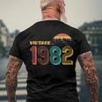 Vintage 1982 Sun Wilderness 40Th Birthday Men's Crewneck Short Sleeve Back Print T-shirt Gifts for Old Men