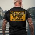 Warning Do Not Touch My Tools 198 Shirt Men's Crewneck Short Sleeve Back Print T-shirt Gifts for Old Men