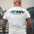 Arma Reforger Men's Crewneck Short Sleeve Back Print T-shirt Gifts for Old Men