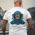 Astromonkey Men's Crewneck Short Sleeve Back Print T-shirt Gifts for Old Men