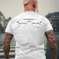 Bestisch Mensch Wedding Party Bachelor Bachelorette Men's Back Print T-shirt Gifts for Old Men
