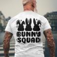 Bunny Squad Men's Crewneck Short Sleeve Back Print T-shirt Gifts for Old Men