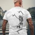 Dance With Death Men's Crewneck Short Sleeve Back Print T-shirt Gifts for Old Men