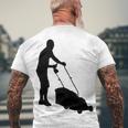 Evolution Lawn Mower 135 Shirt Men's Crewneck Short Sleeve Back Print T-shirt Gifts for Old Men