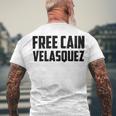 Free Cain Velasquez V5 Men's Crewneck Short Sleeve Back Print T-shirt Gifts for Old Men