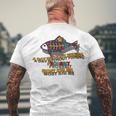 Funny A Day Without Fishing Probably Wont Kill Me Men's Crewneck Short Sleeve Back Print T-shirt Gifts for Old Men