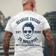 Hearsay Tavern Est 2022 Mega Pint Isnt Always Happy Hour Men's Crewneck Short Sleeve Back Print T-shirt Gifts for Old Men