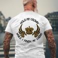 Hold My Crown While I Finish My Chemo V5 Men's Crewneck Short Sleeve Back Print T-shirt Gifts for Old Men